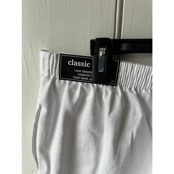 New Alfred Dunner capri pants white size 16P cropped tassel - Picture 6 of 11